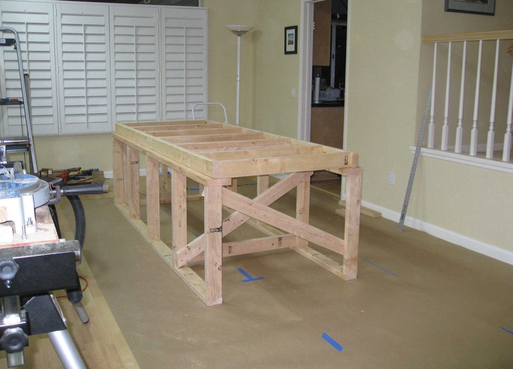 raised floor frame