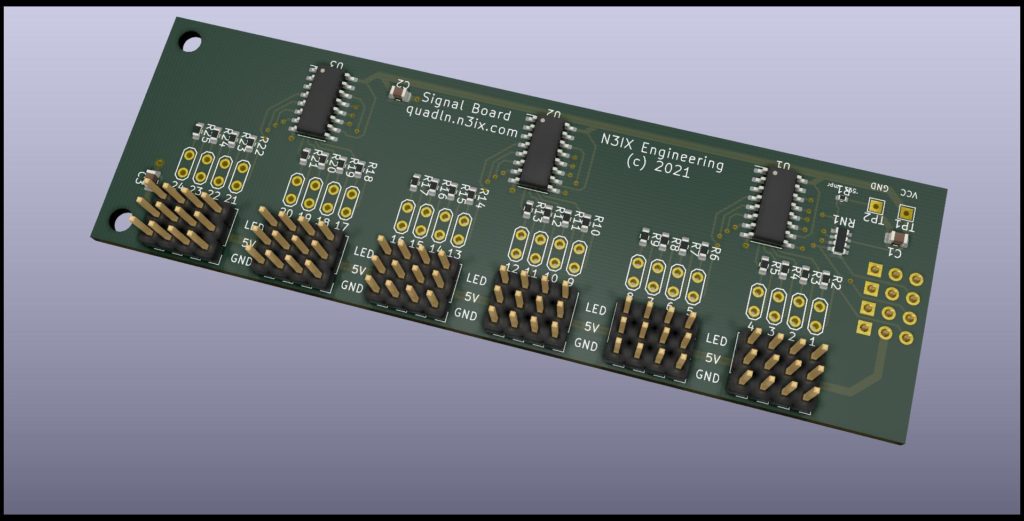 QuadLN_S Signal Board