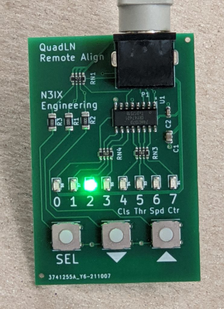 QuadLN_S Remote Align Board
